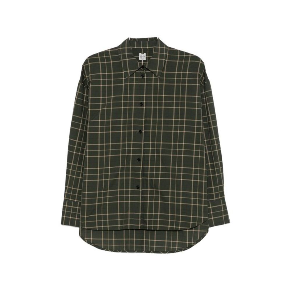 Toteme Women Cotton Boxy Shirt